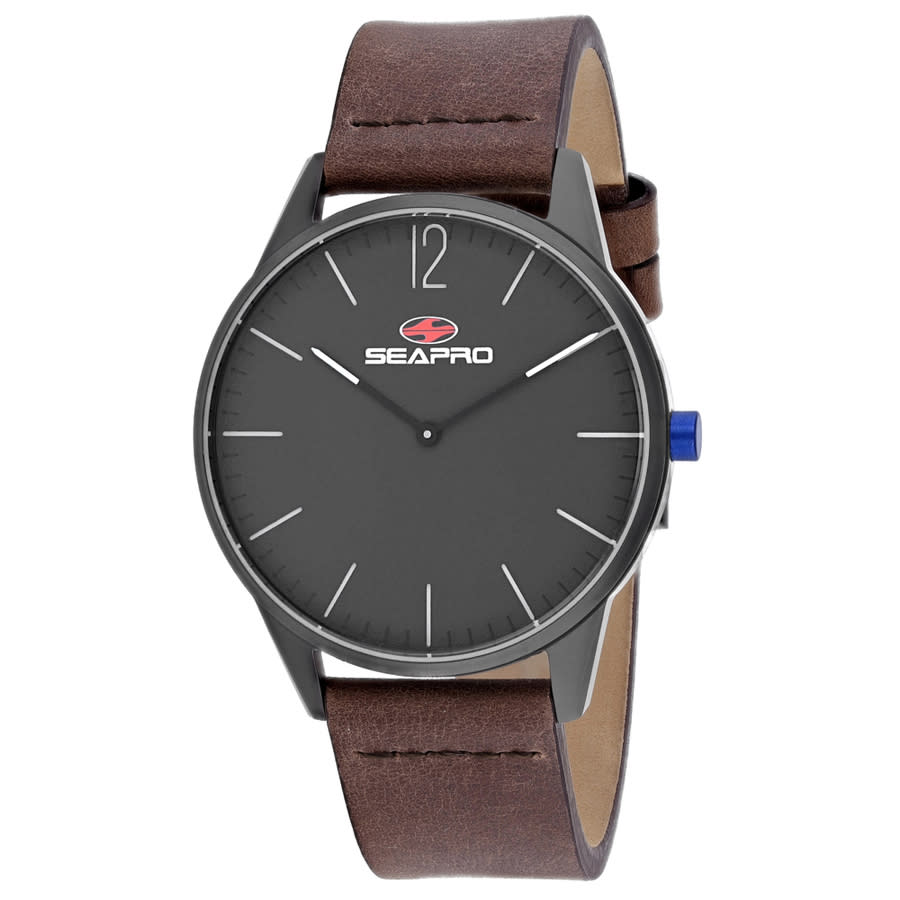 Seapro Black hole Quartz Black Dial Men's Watch SP0104