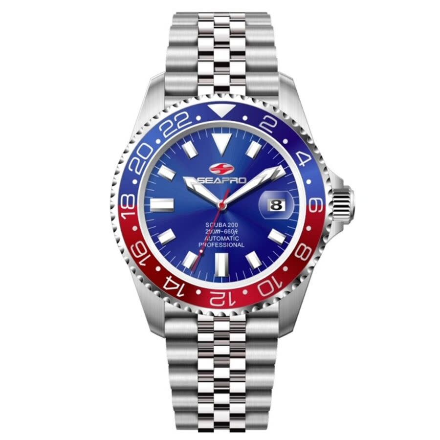 Seapro Grand Meridian Black Dial Men's Watch SP4336