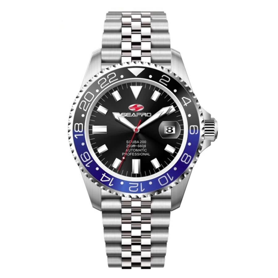 Seapro Grand Meridian Quartz Blue Dial Men's Watch SP4335