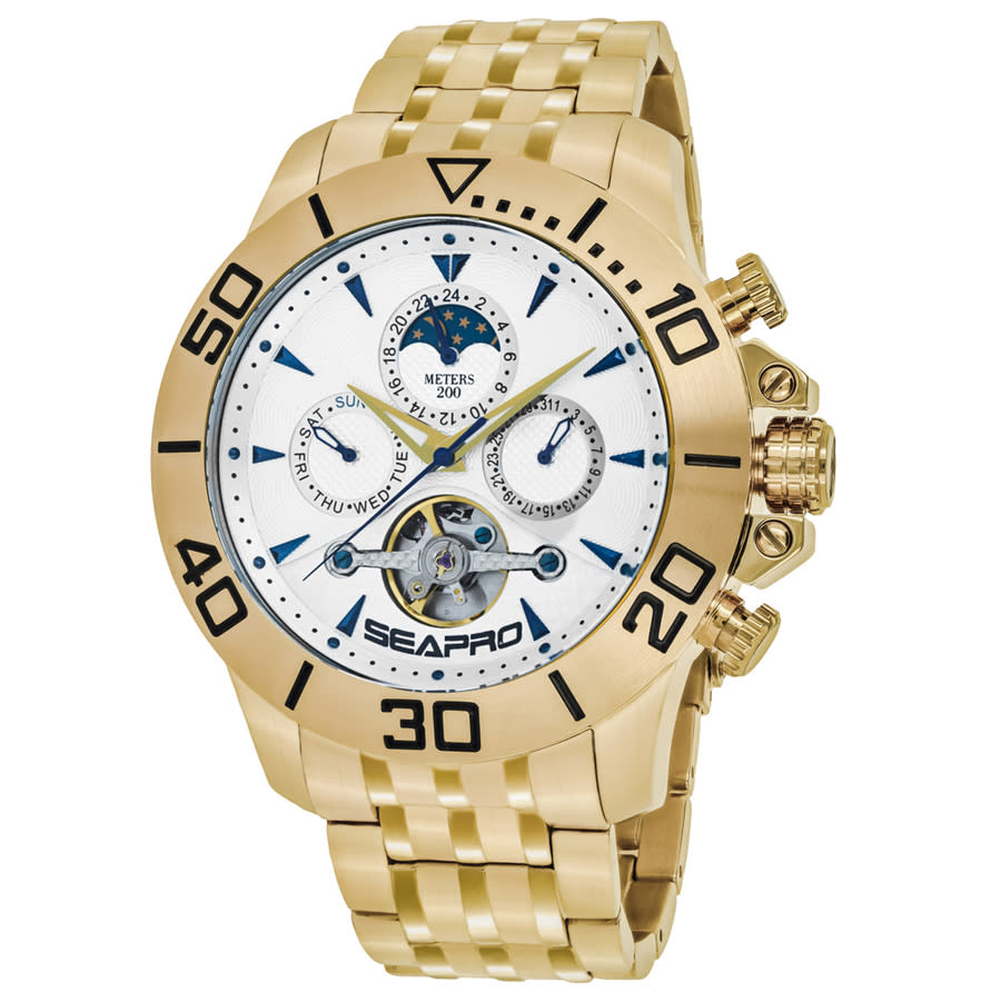 Seapro Montecillo Silver-tone Dial Men's Watch SP5134