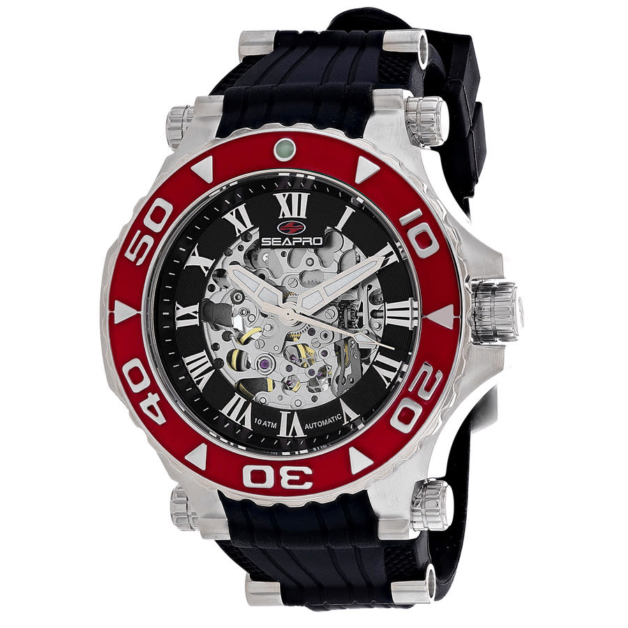 Seapro Seaway Black Dial Men's Watch SP7751