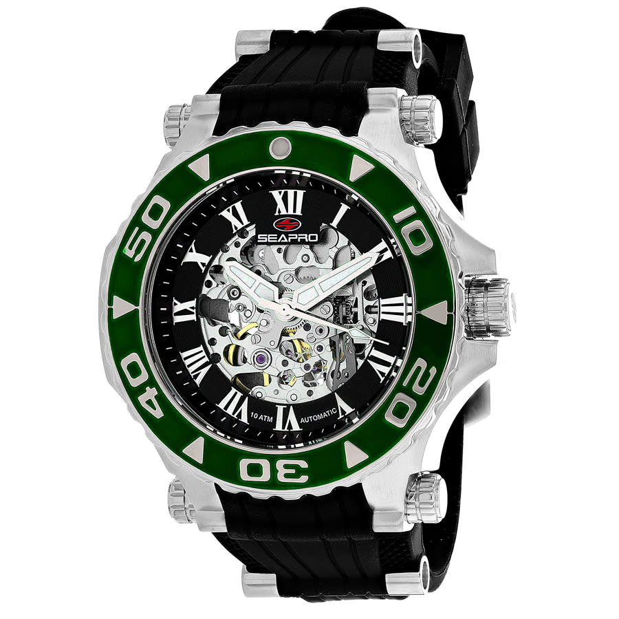 Seapro Seaway Black Dial Men's Watch SP7752
