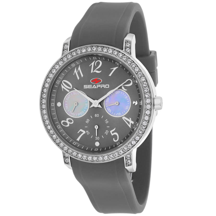 Seapro Swell Quartz Grey Dial Ladies Watch SP4413