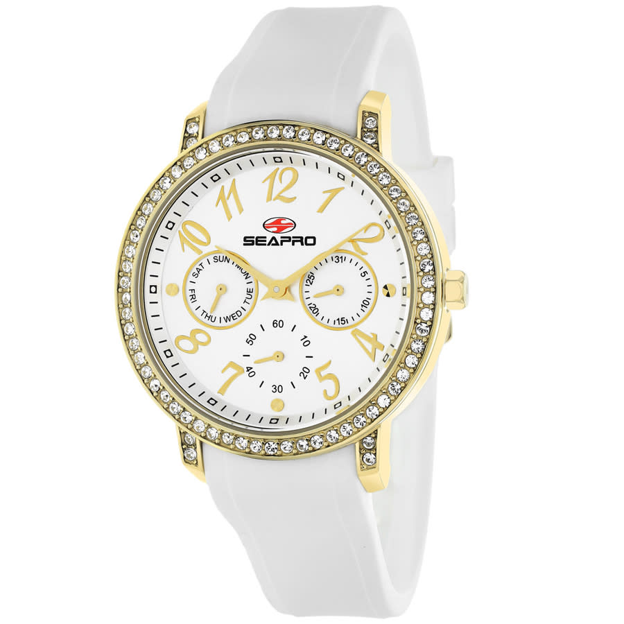 Seapro Swell Quartz Silver Dial Ladies Watch SP4411