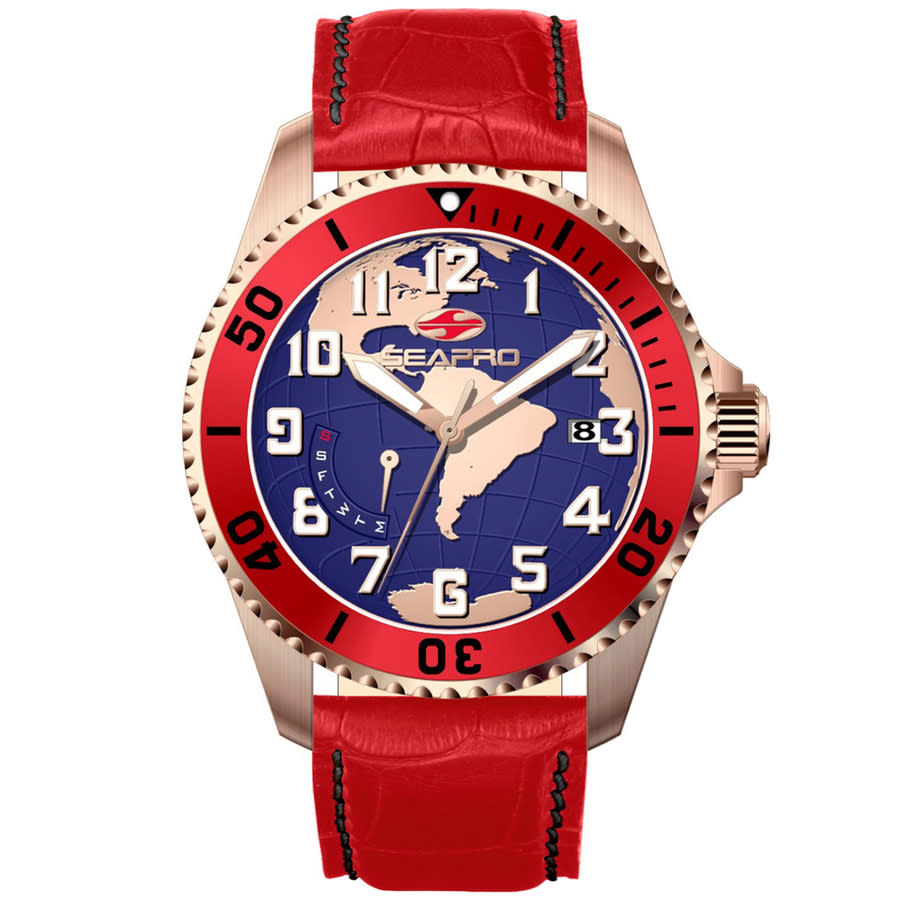 Seapro Voyager Blue Dial Men's Watch SP2746