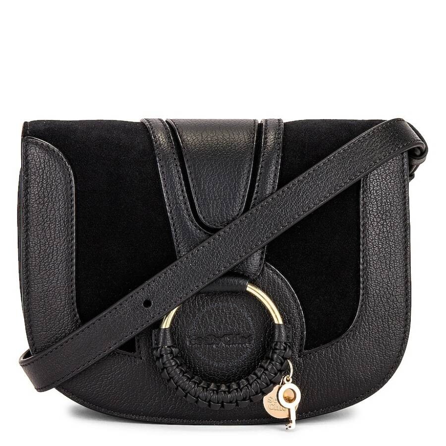 See By Chloe Hana Leather and Suede Shoulder Bag