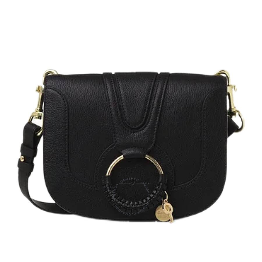 See By Chloé See By Chloe Hana Leather Shoulder Bag - Black In Black