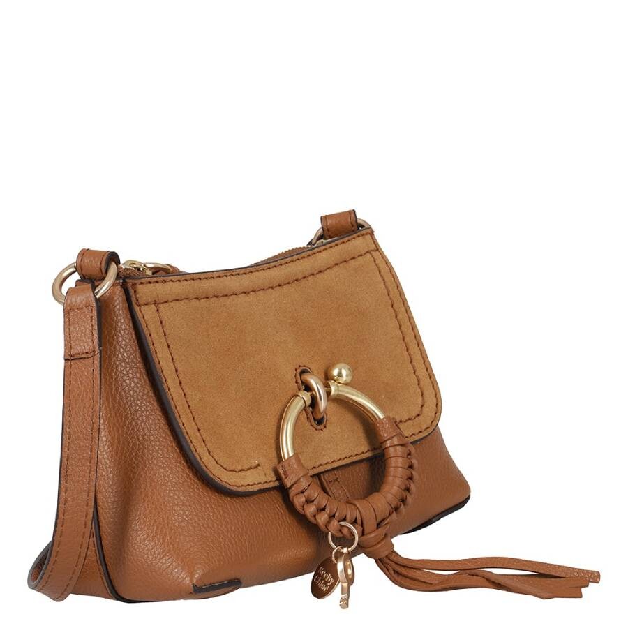 See By Chloé See By Chloe Joan Suede And Leather Shoulder Bag