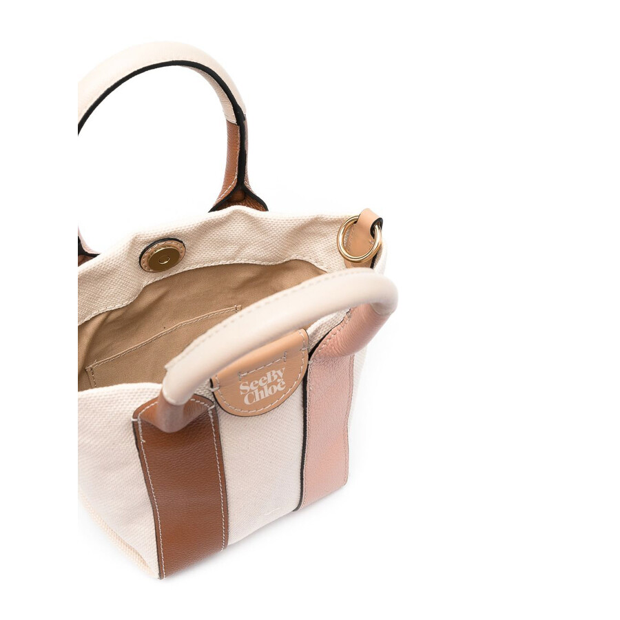 See By Chloé See By Chloe Laetizia Mini Crossbody Tote In Brown