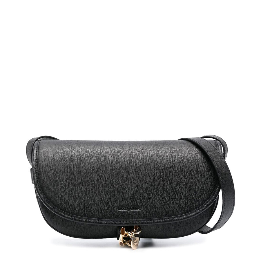 See By Chloé See By Chloe Mara Leather Baguette Bag In Black