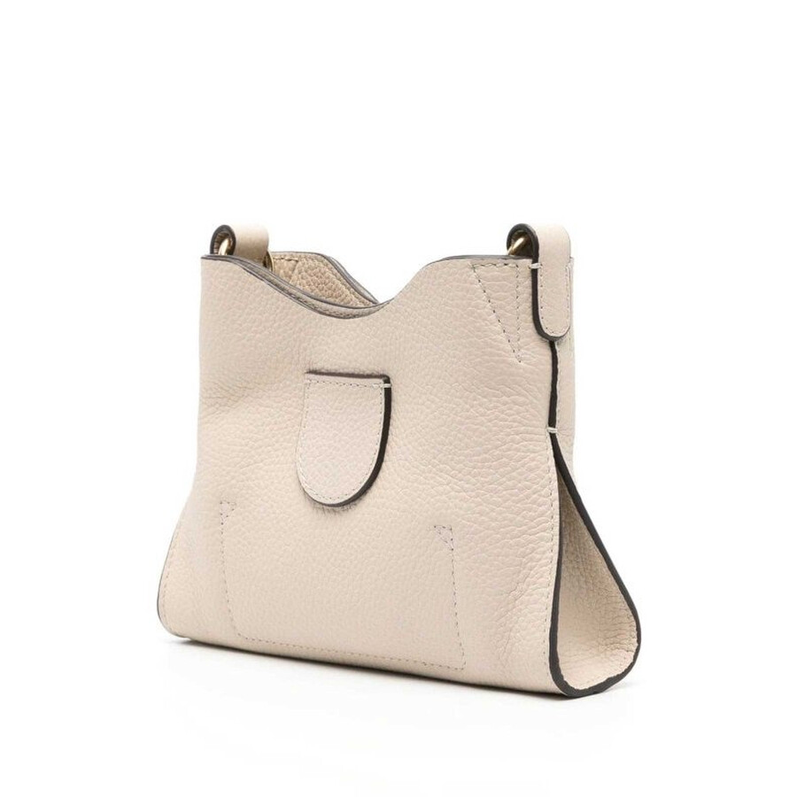 See By Chloé See By Chloe Mini Joan Leather Top Handle Bag In Beige