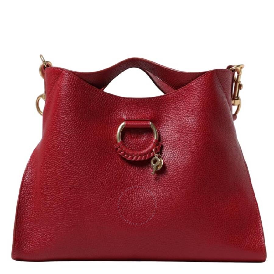 See By Chloé See By Chloe Small Joan Top Handle Bag In Red