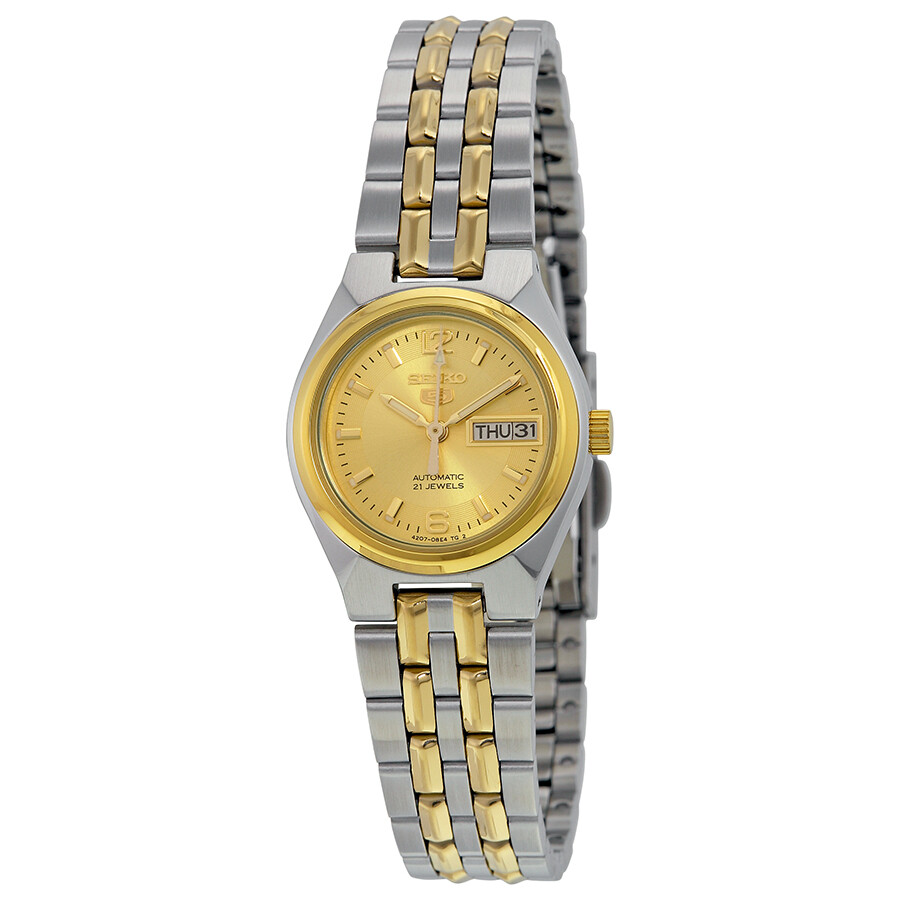 seiko 5 gold plated automatic price