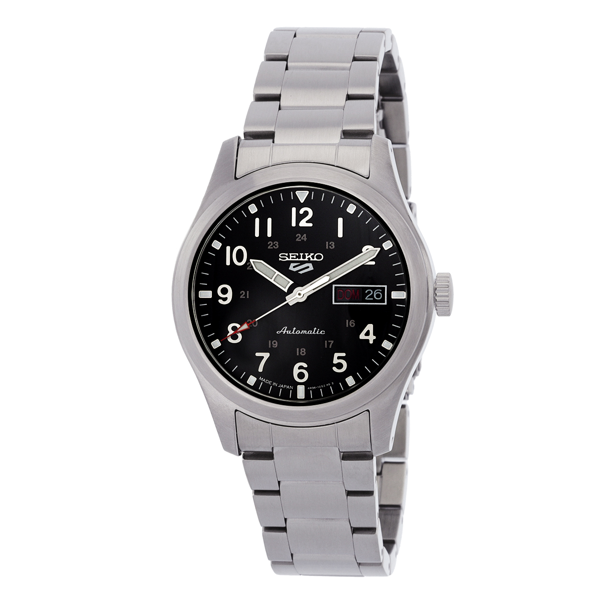 Seiko 5 Sports Automatic Black Dial Men's Watch SRPG27