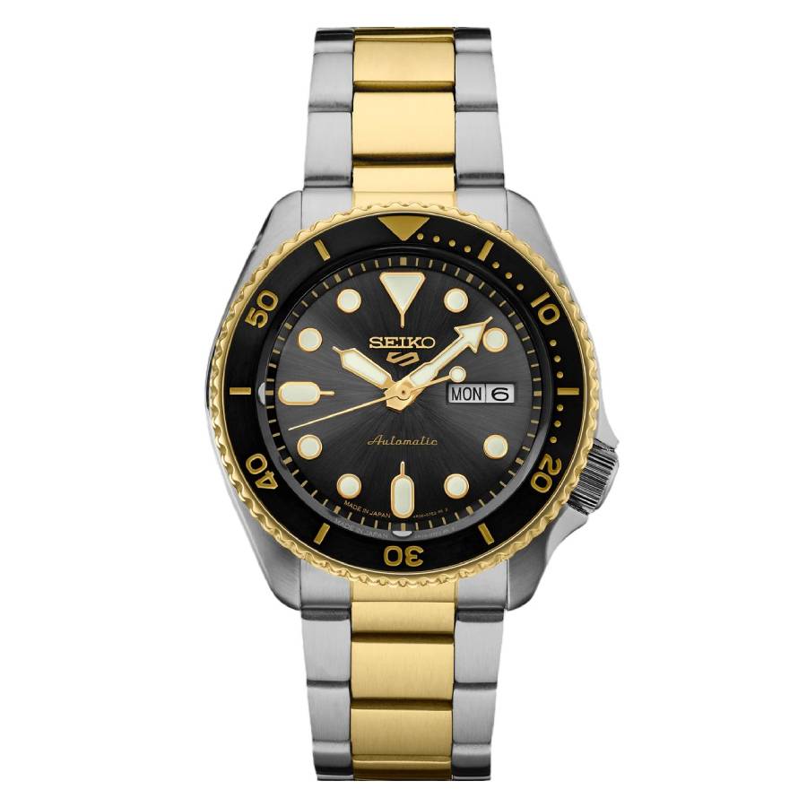 Seiko 5 Sports Automatic Charcoal Dial Men's Watch SRPK22