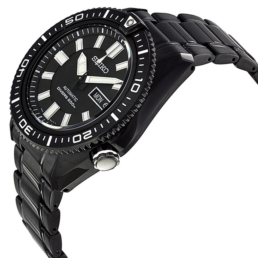 seiko black dial