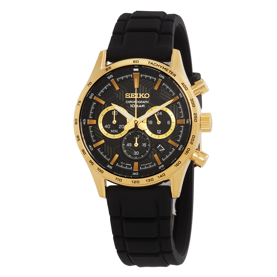 seiko-chronograph-quartz-black