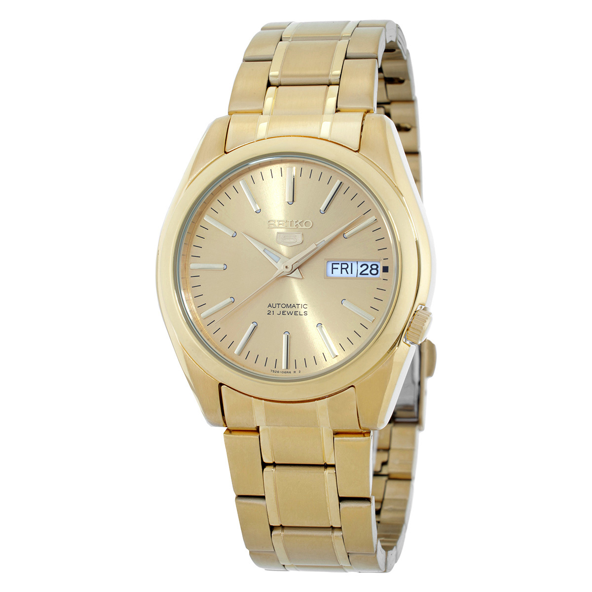 Seiko Classic Automatic Gold Dial Men's Watch SNKL48K1