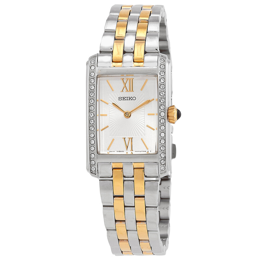 【SEIKO】Classic Quartz Crystal Silver Dial Ladies Watch Seiko Classic Quartz Crystal Silver Dial Watch | Urban