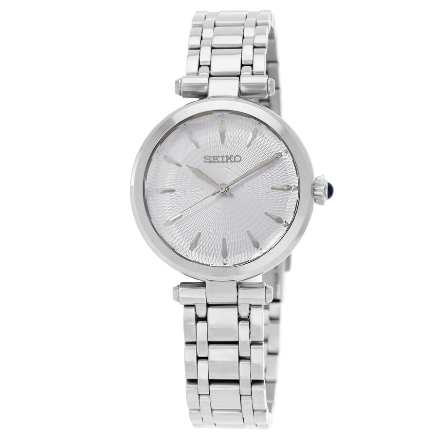アナログ腕時計 SEIKO | Discover More Quartz Light Blue Dial Ladies SRZ553P1 Seiko Discover More Quartz Light Blue Dial Ladies Watch