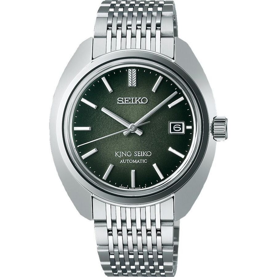 Seiko King Seiko Automatic Green Dial Men's Watch SJE113