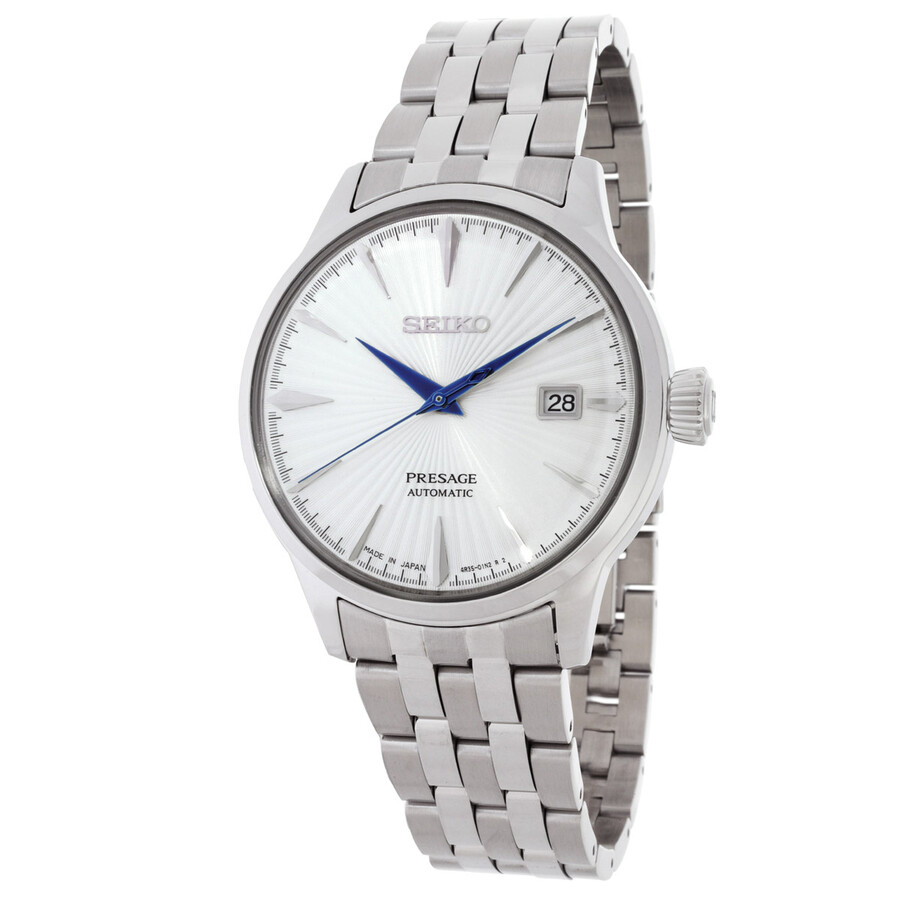 Seiko Presage Automatic Silver Dial Stainless Steel Men's