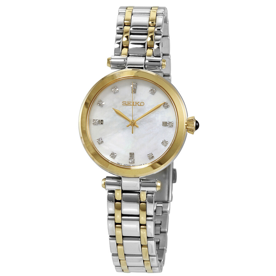 Seiko Quartz Diamond Ladies Watch SRZ532P1 029665200990 Seiko Quartz Diamond Ladies Watch SRZ532P1 029665200990