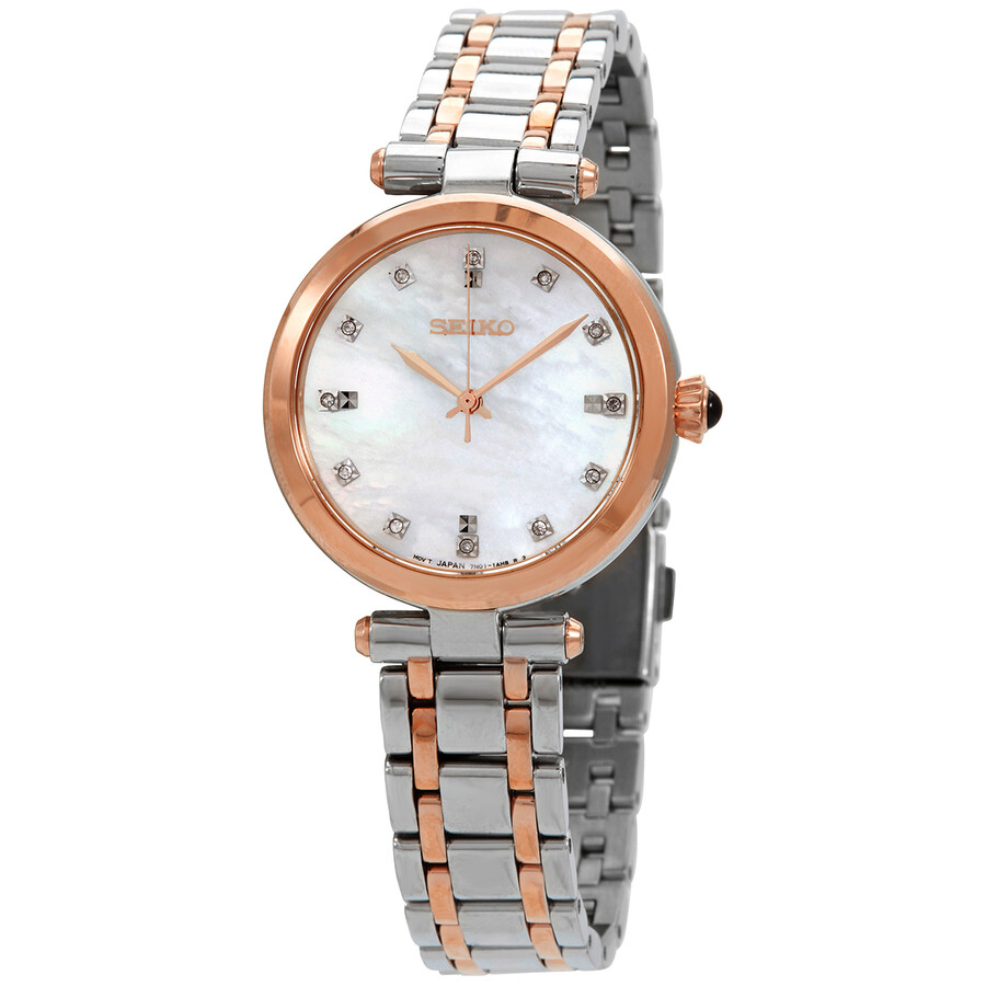 Seiko Quartz Diamond Ladies Watch SRZ534 029665201003 Watches