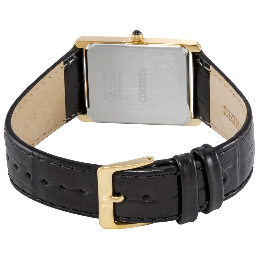 Seiko Essentials Quartz White Dial Men Watch SWR052 - Men's