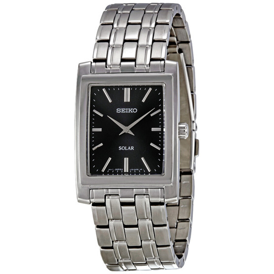 時計 SEIKO SOLAR V145-0CB0 MENS QUARTZ Seiko V145-0AX0 Men Solar Quartz titanium Blue Dial Watch