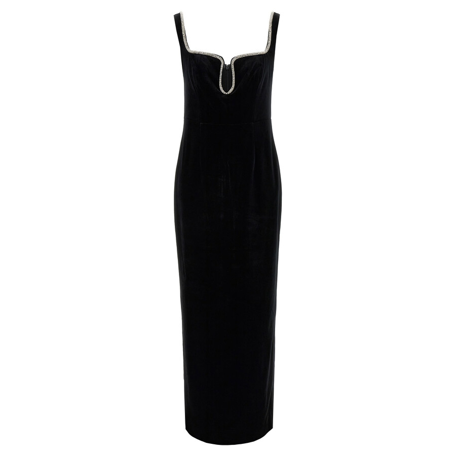 Womens Velvet Maxi Dress