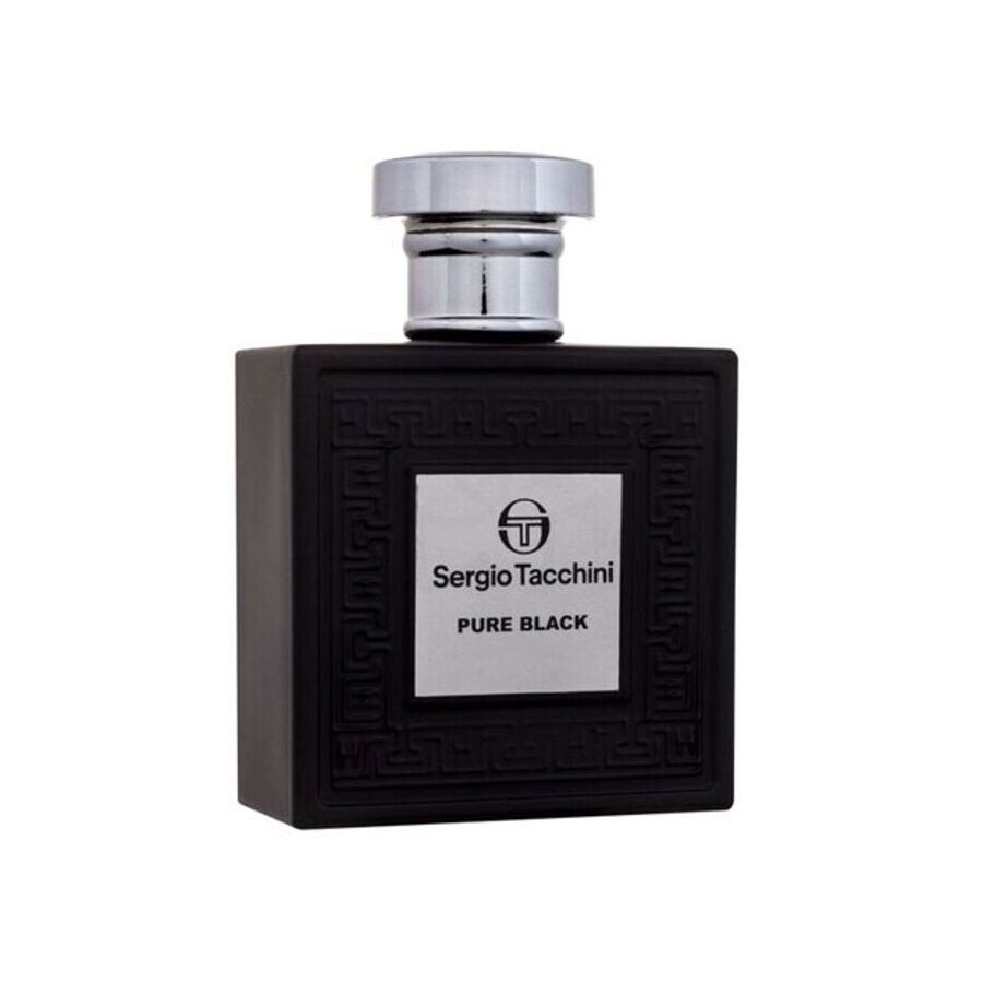 Sergio Tacchini Men's Pure Black Edt Spray 3.3 oz (tester) Fragrances 810876033725