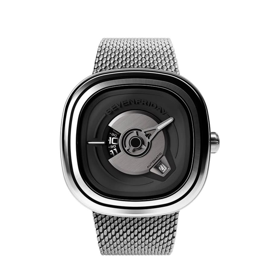 Sevenfriday PE Automatic Black Dial Men's Watch PE1/01M