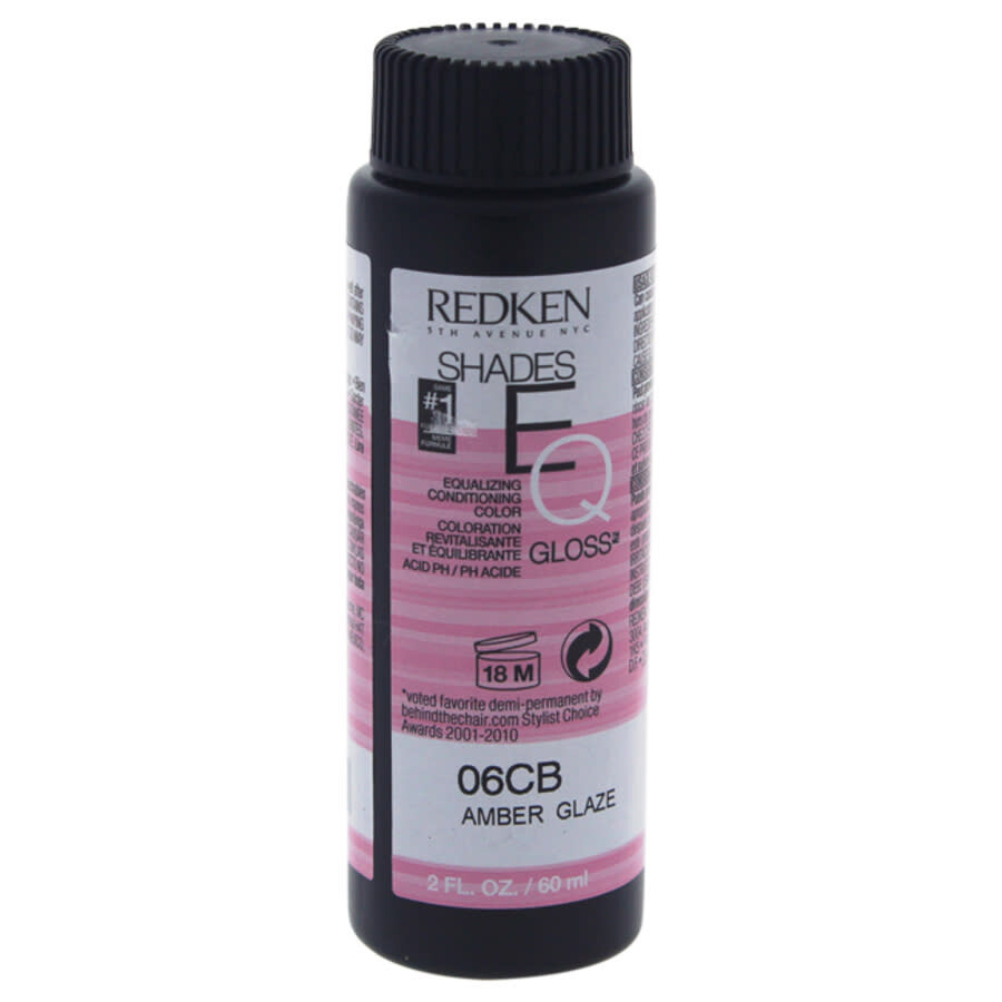 Redken Shades EQ Color Gloss 06CB Amber Glaze by Redken for Unisex
