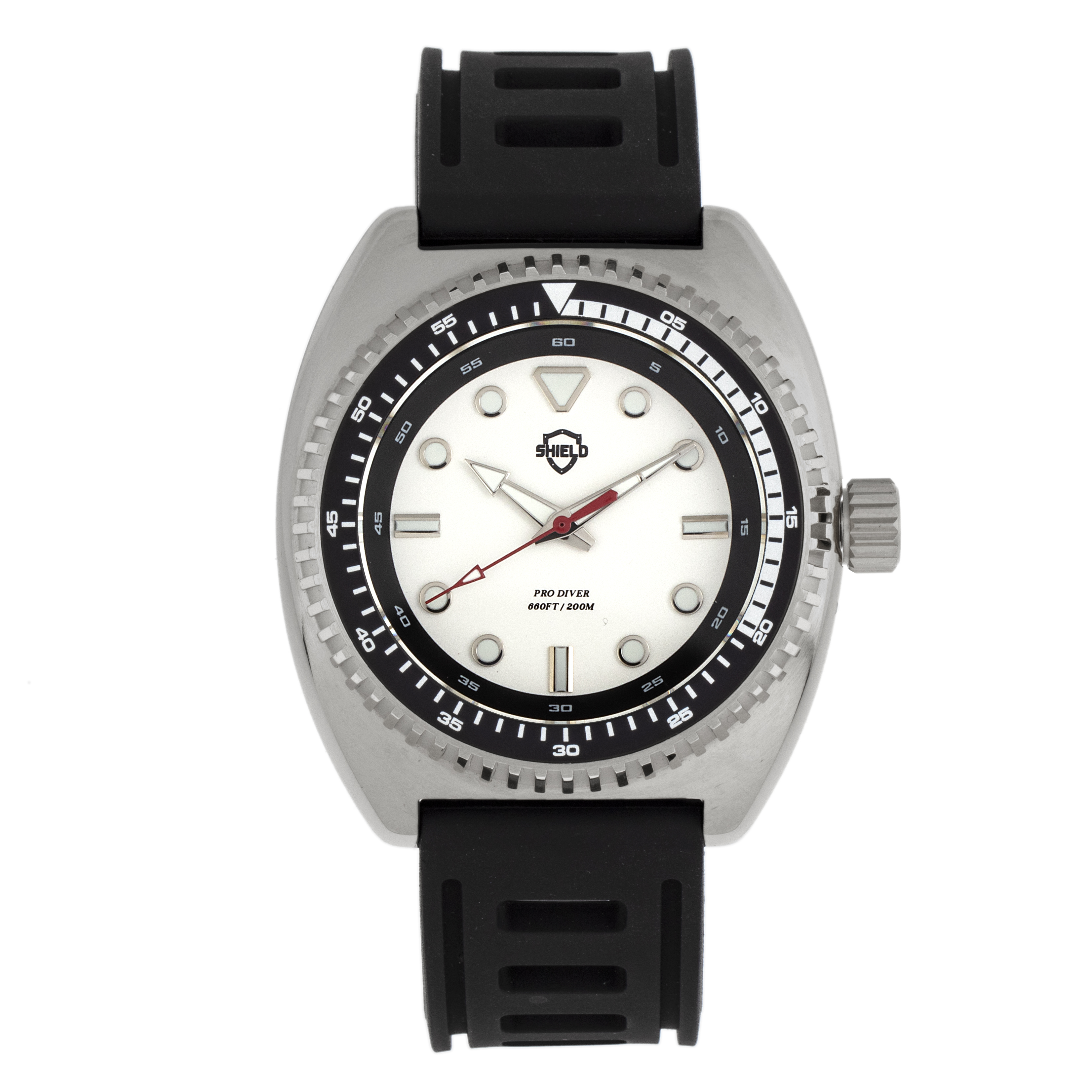 Shield Dreyer Quartz White Dial Men's Watch SLDSH107-1