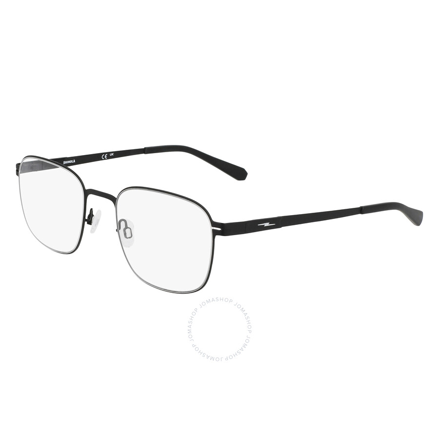 Shinola Demo Sport Unisex Eyeglasses Sh31001 001 50