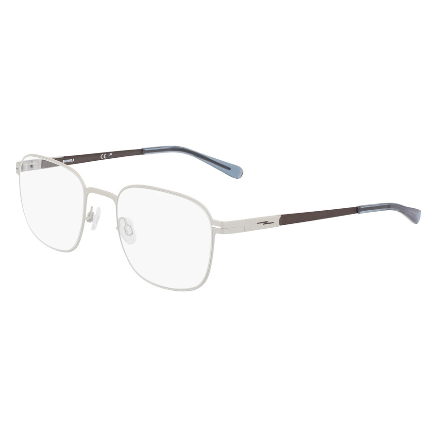 Shinola Demo Square Unisex Eyeglasses Sh31001 046 50