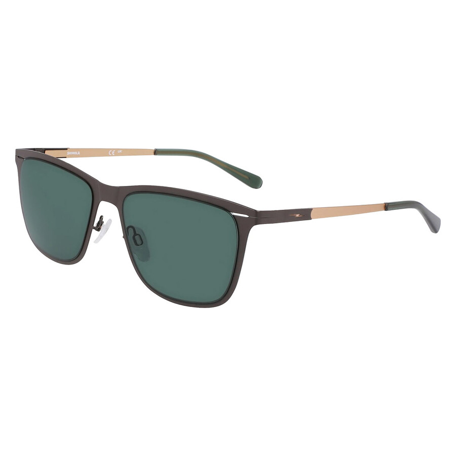 Shinola Green Square Men's Sunglasses Sh3100s 073 55