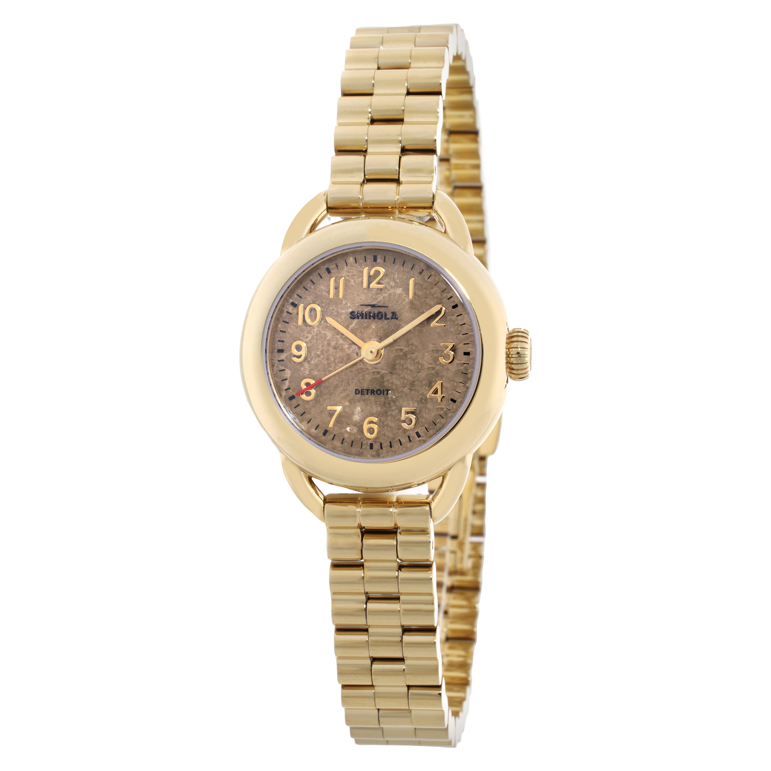Shinola Petoskey Quartz Gold Dial Ladies Watch S0120306831