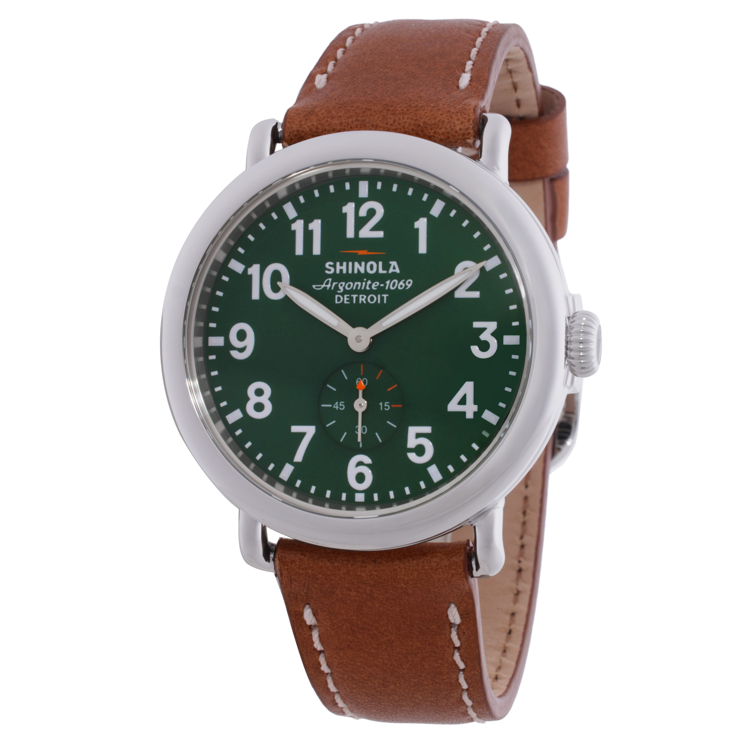 Shinola Runwell Quartz Green Dial Men's Watch S0110000026