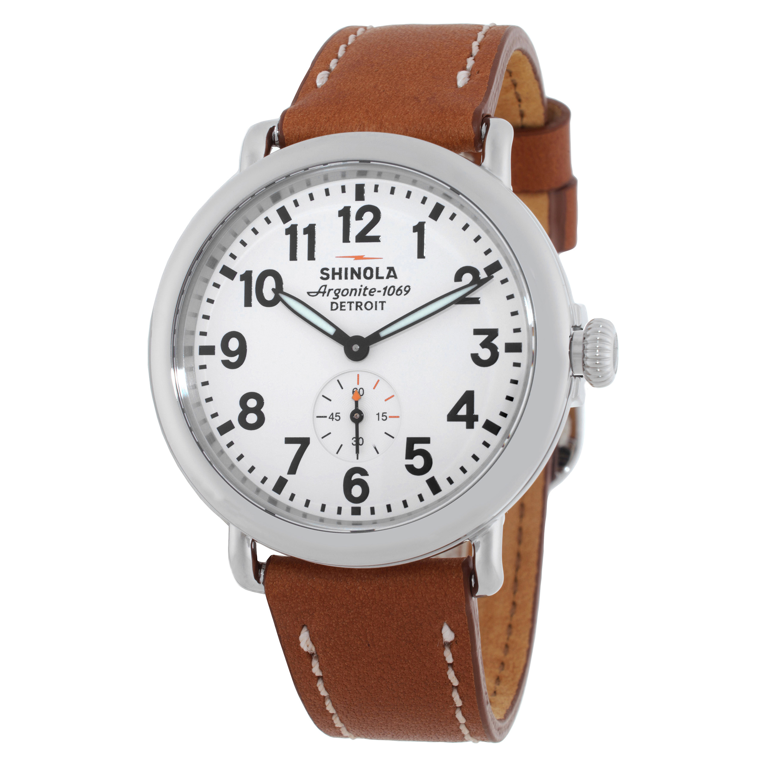 Shinola Runwell Quartz White Dial Men's Watch S0110000109