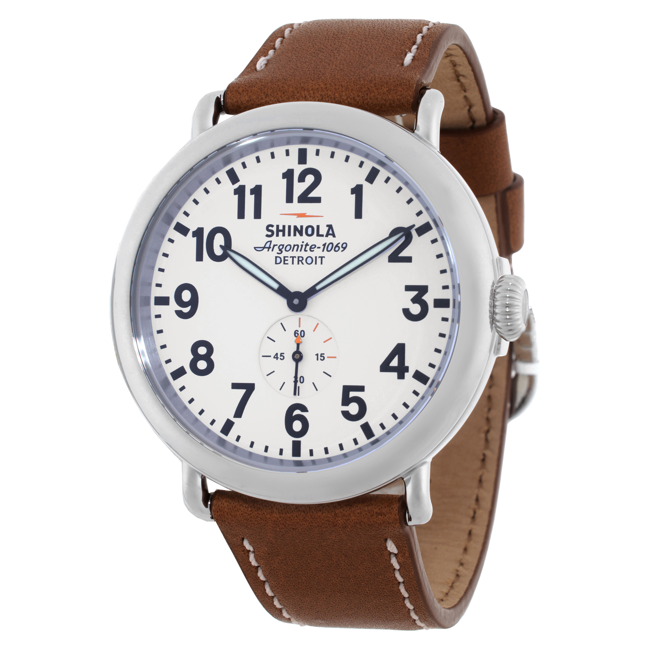 Shinola Runwell Quartz White Dial Men's Watch S0110000110