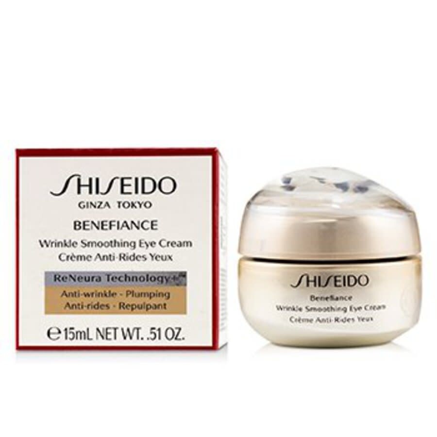 Shiseido - Benefiance Wrinkle Smoothing Eye Cream  15ml/0.51oz In Sand