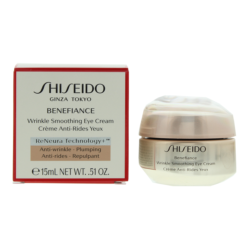 Shiseido Ladies Benefiance Wrinkle Smoothing Eye Cream 1 oz Makeup 768614155799