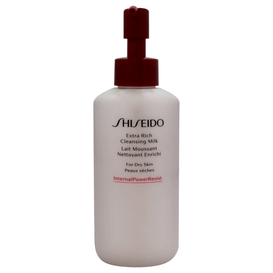 Shiseido Ladies Extra Rich Cleansing Milk 4.2 oz (tester) Skin Care 843711405302 In Transparent