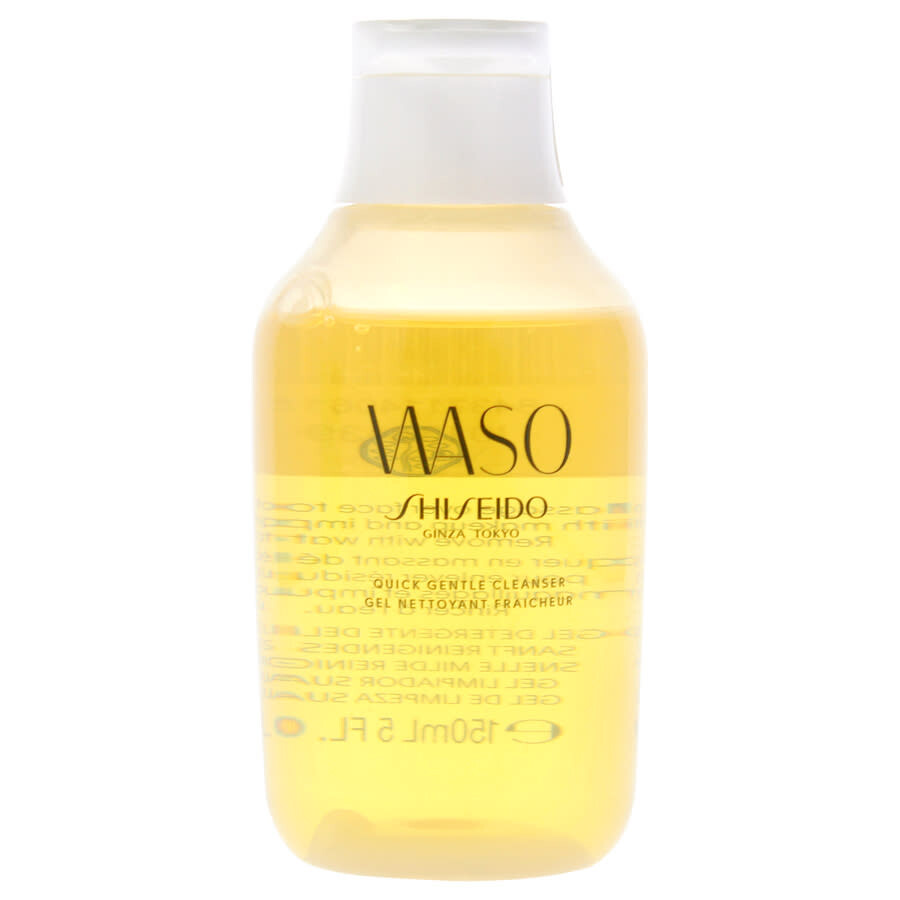 Shiseido Ladies Waso Quick Gentle Cleanser 5 oz (tester) Skin Care 843711406194 In Yellow