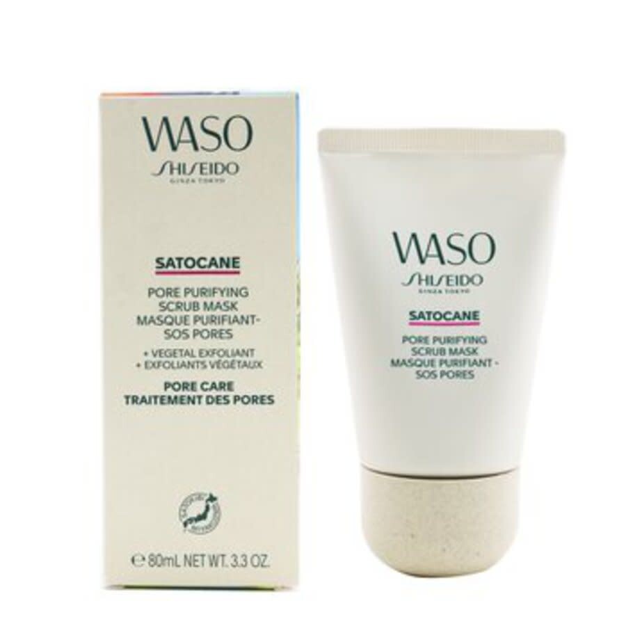 Shiseido Ladies Waso Satocane Pore Purifying Scrub Mask 3.3 oz Skin Care 768614178811 In Grey
