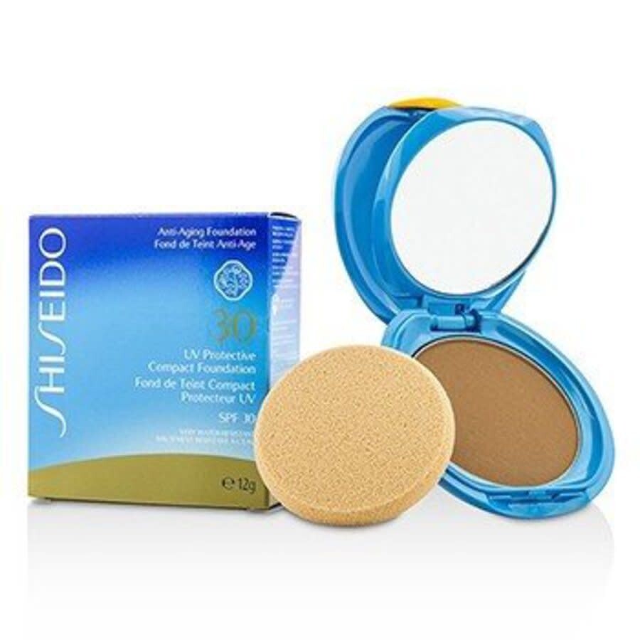 Shiseido - Uv Protective Compact Foundation Spf 30 (case+refill) - # Dark Beige  12g/0.42oz In # Dark Beige