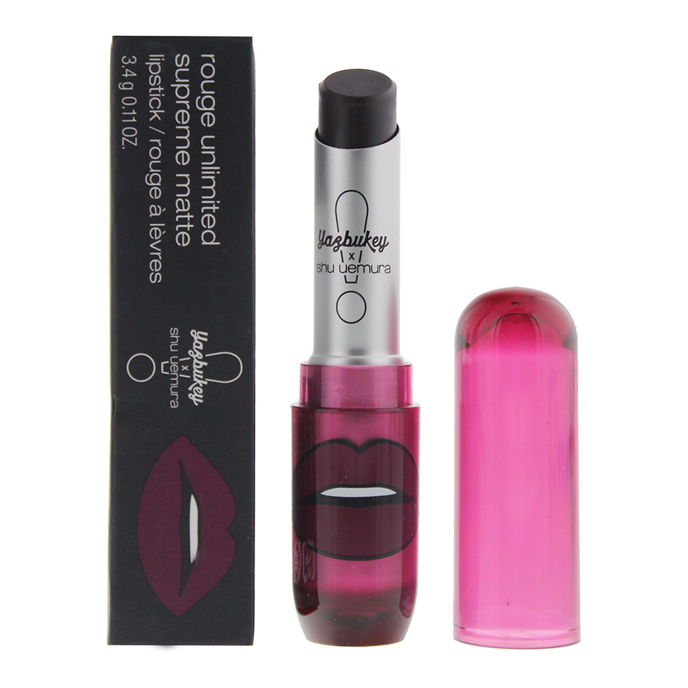 Shu Uemura Ladies Rouge Unlimited Supreme Matte Lipstick 0.11 oz Yazbukey Grape Jam Makeup 493542166