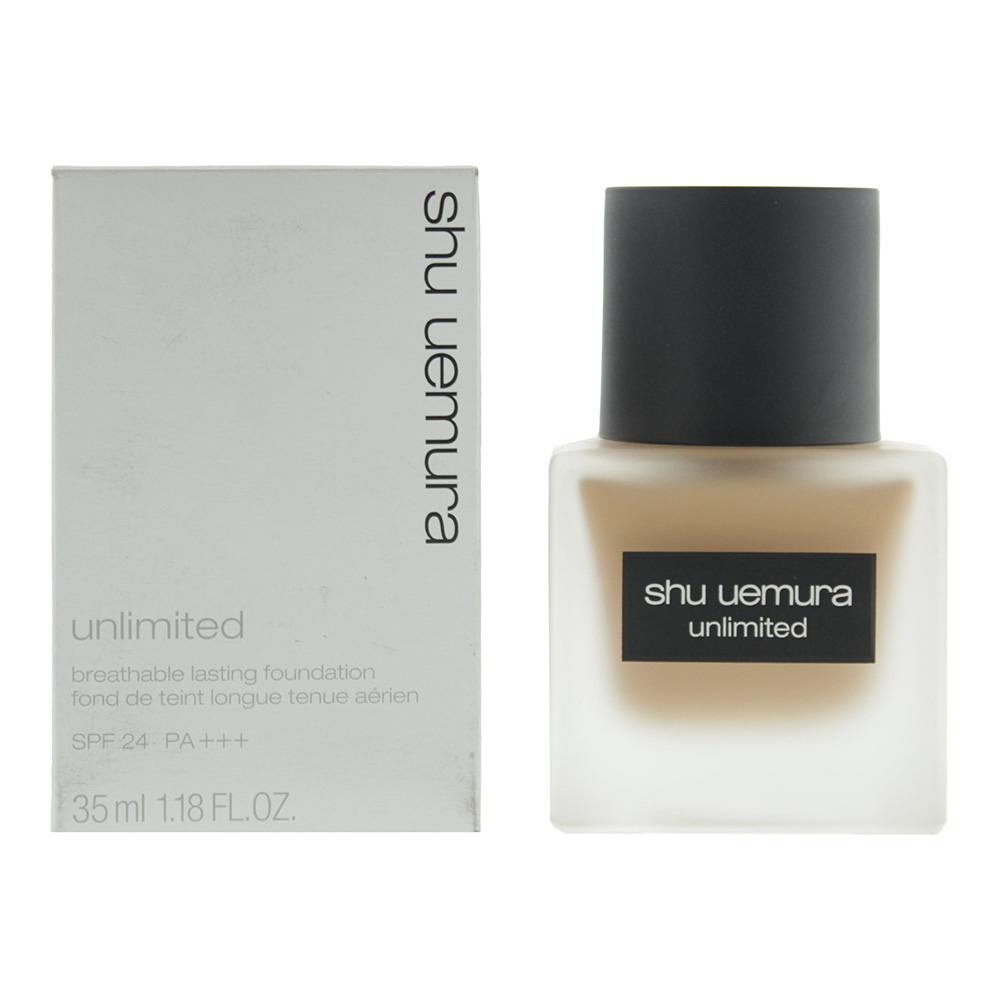 Shu Uemura Ladies Unlimited Spf 24 / Pa +++  Foundation1.18 oz 734 Rich Beige Makeup 4935421697194 In ["beige"]